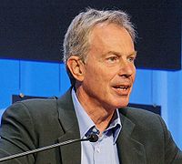 Tony Blair au World Economic Forum en 2008