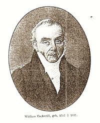 Portrait de William Cockerill.