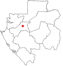 Position de Ndjolé au Gabon