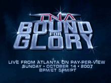 Logo de Bound for Glory 2007