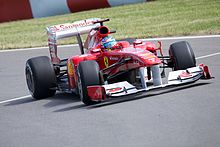 Photo de Fernando Alonso lors de la première séance d'essais libres.