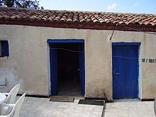 Une maison kabyle blanchie à la chaux