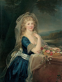 Portrait par Anton von Maron (en) (1833-1808)