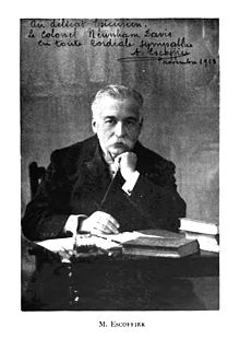 Auguste Escoffier en 1914