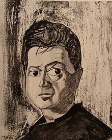 Portrait de Francis Bacon par Reginald Gray (en), 1960.