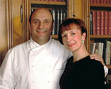 Bernard Loiseau et son épouse Dominique