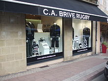 Boutique du CA Brive rugby