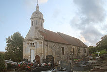 photographie représentant l'église de Brucourt