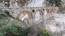 Image du pont ferroviaire abandonné de Vara