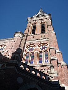 Basilique Sainte-Maxellende : le clocher