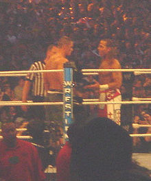 John Cena et Shawn Michaels (ancienne équipe) sont deux exemples de faces héros.