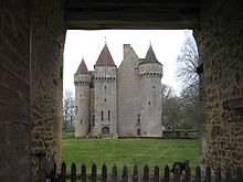 Le château de Chazelet.