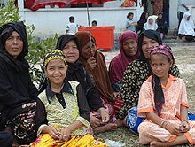 Groupe de femmes Chams du Cambodge