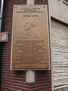 Charleroi - Michel Levie - plaque Grand Rue.jpg