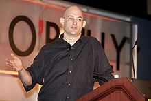Clay Shirky à la Emerging Technology Conference (en) O'Reilly en 2006.