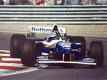 Photo de Damon Hill lors du Grand Prix du Canada 1995