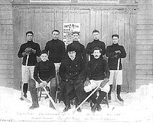  Photographie de l'équipe en 1905 avant leur départ