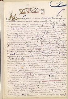 page du manuscrit des Diaboliques