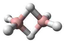 Structure du diborane