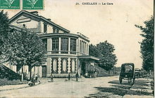 La seconde gare de Chelles, celle de 1857