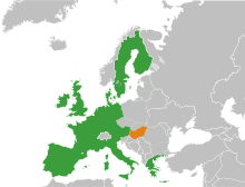 Image illustrative de l'article Adhésion de la Hongrie à l'Union européenne