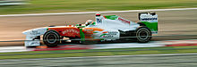 Photo d'Adrian Sutil au Grand Prix d'Inde