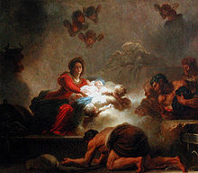 « L'Adoration des bergers » (1775) de Fragonard