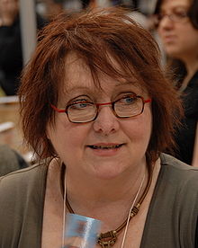 Francine Ruellors du Salon international du livre de Québec en 2010
