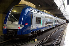 Une Z 26500 de la région Centre en gare de Paris-Montparnasse.