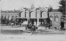 Gare annexe de Cambrai, 1913
