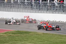 Photo de monoplaces Virgin et Sauber au Grand Prix du Canada 2011