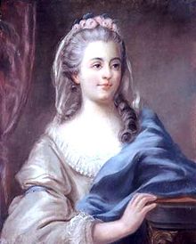 Louise Contat dans le rôle de Suzanne,pastel anonyme attribué à Greuze (v. 1786).