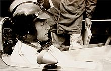 Photo de Dan Gurney au Nurburgring en 1965.