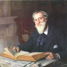 Tableau de J. Weismann représentant Gustave Rivet, 1913