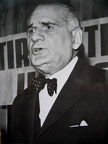 Georges Zerapha lors d'une réunion publique