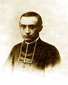 l'abbé Breuil en 1900 environ.