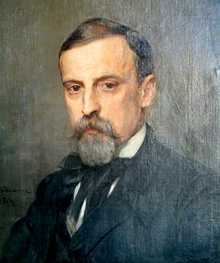 Portrait d'Henryk Sienkiewicz par Kazimierz Mordasewicz, 1899