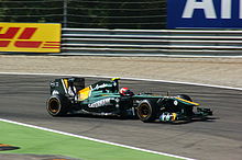 Photo de Jarno Trulli à Monza en 2011