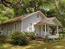 House where Jack Kerouac lived with his mother, at 1418 Clouser Avenue in the College Park section of Orlando, Florida.