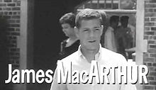 James MacArthur in The Young Stranger trailer.jpg
