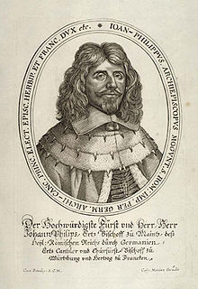 Portrait de Jean-Philippe de Schönborn (1658)