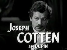 Joseph Cotten in The Man With a Cloak trailer.jpg