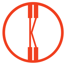 Logo Knoll défini par la lettre K inscrite dans un cercle rouge.