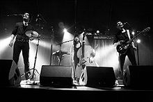 Las Ondas Marteles en concert au Cabaret Sauvage (Paris 19ème) le 6 septembre 2009. Photo: Christophe Alary