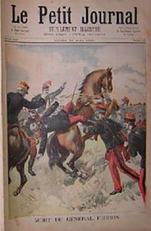 La mort du général Ferron, dans le Petit Journal