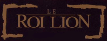 Accéder aux informations sur cette image nommée Logo LeRoiLion.png.