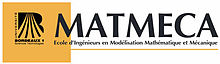 Ancien logo de l'école d'ingénieur de Bordeaux 1, MATMECA, qui a fusionné en 2009 a sein de l'IPB avec l'ENSEIRB pour former l'ENSEIRB-MATMECA