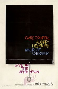 Accéder aux informations sur cette image nommée Love in the afternoon (1957) - movie poster.jpg.