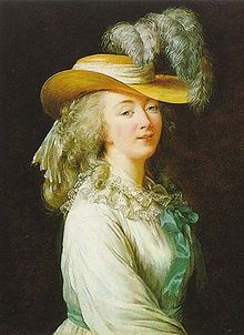 Madame Du Barry, portrait par Élisabeth Vigée Le Brun, 1781, Philadelphie, Philadelphia Museum of Art
