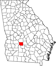 Map of Georgia highlighting Crisp County.svg